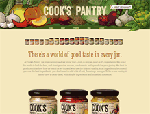 Tablet Screenshot of cookspantry.com